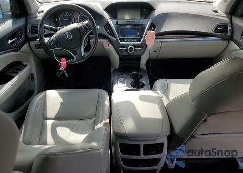 2016 Acura Mdx Technology z USA, uszkodzony, nr VIN 5FRYD4H49GB021106